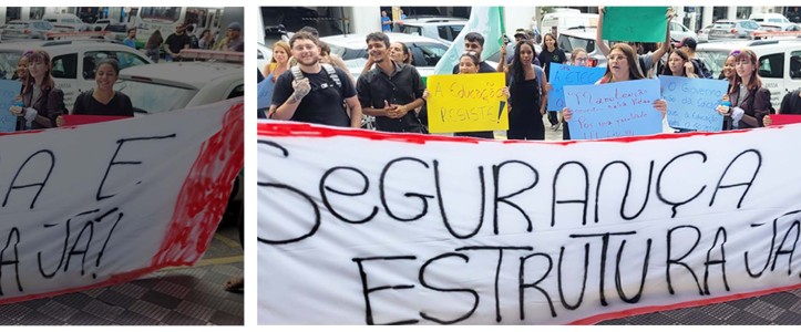 Pane em elevador assusta estudantes em Santos. Centro e governo ignoram infraestrutura precária em muitas unidades; Sinteps cobra atenção e prioridades