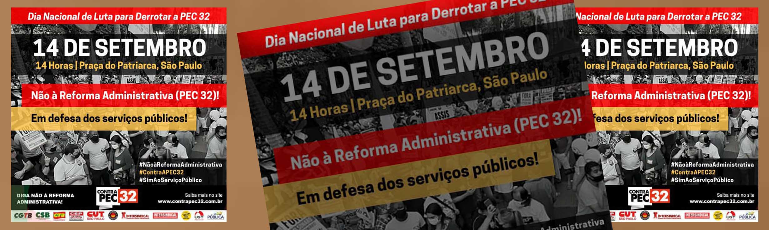 Luta contra a PEC 32: Semana é decisiva para barrar a reforma administrativa e o desmonte dos serviços públicos. Participe