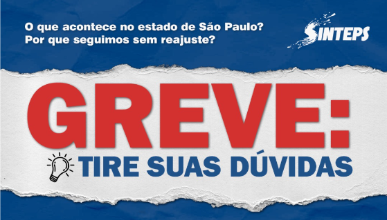 SINTEPS explica detalhes da greve de 15 de setembro e convoca categoria SINTEPS explica detalhes da greve de 15 de setembro e convoca categoria