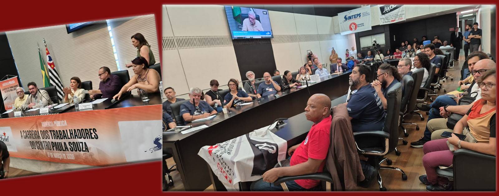 Greve e audiência pública em 17/3 fortalecem a luta pela revisão da carreira e direitos. Oradores criticaram ‘projeto de desmanche’ que governo tenta impor aos serviços públicos Greve e audiência pública em 17/3 fortalecem a luta pela revisão da carreira e direitos. Oradores criticaram ‘projeto de desmanche’ que governo tenta impor aos serviços públicos