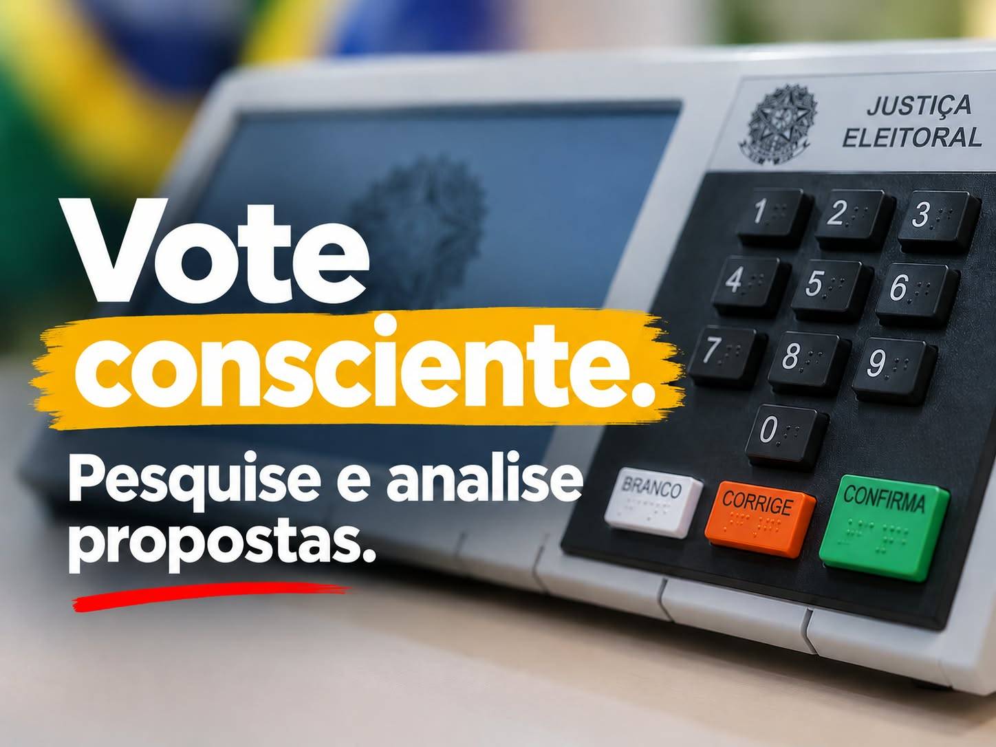 Segundo turno: o voto de quem trabalha no serviço público começa com informação Segundo turno: o voto de quem trabalha no serviço público começa com informação